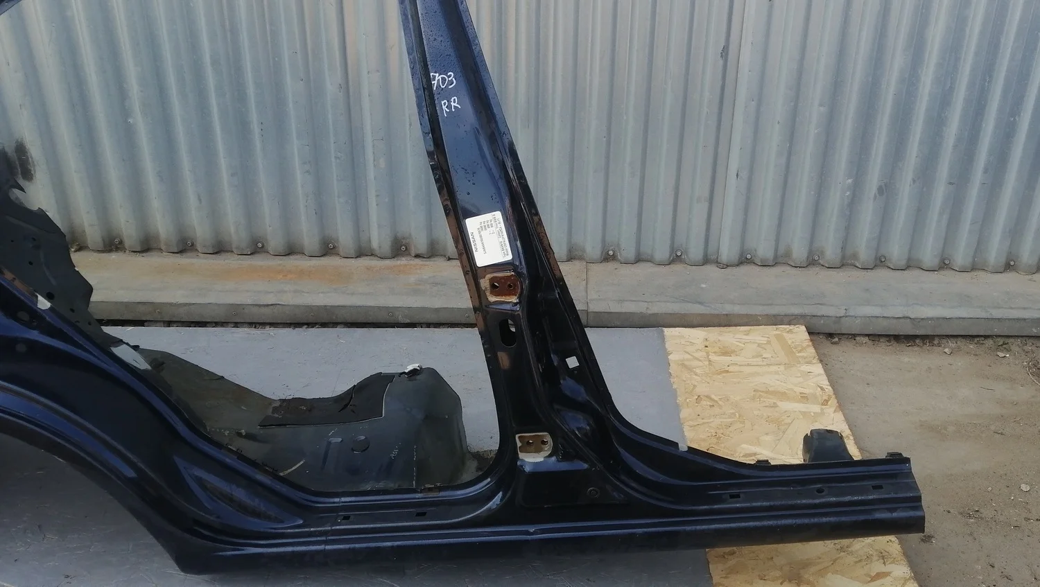 Порог со стойкой правый Almera N16 2000-2006