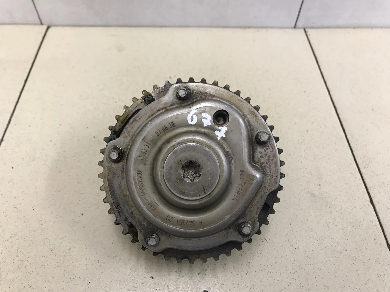 Механизм изменения фаз ГРМ Aveo (T250) 2005-2011