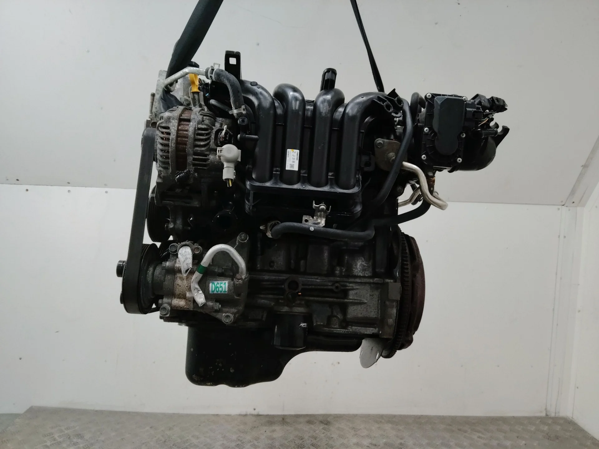 двигатель в сборе Mazda 2 1 поколение [рестайлинг]