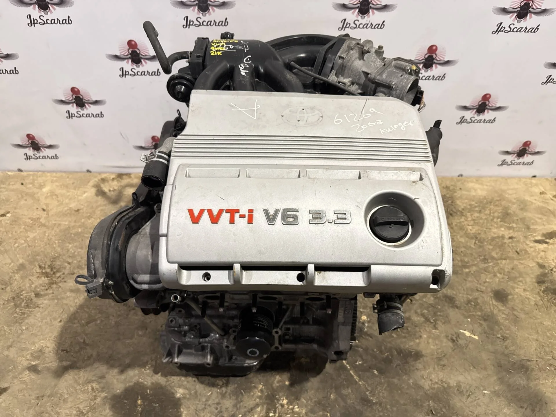 Двигатель Toyota Highlander MCU28 3MZ-FE