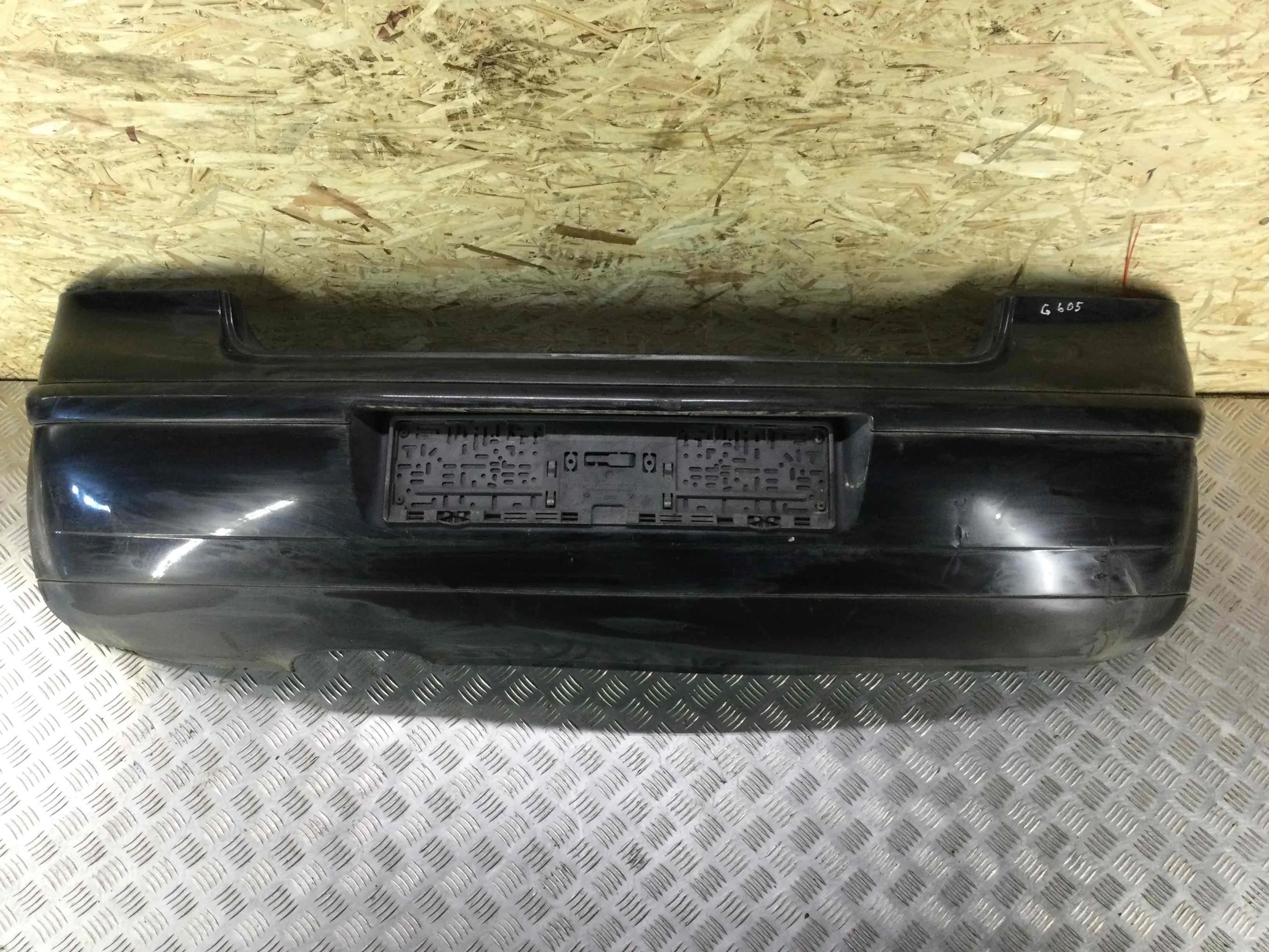 Бампер задний Volkswagen Polo 4 поколение (2001-2005) дизель 1.4 TDI Механика Х/б