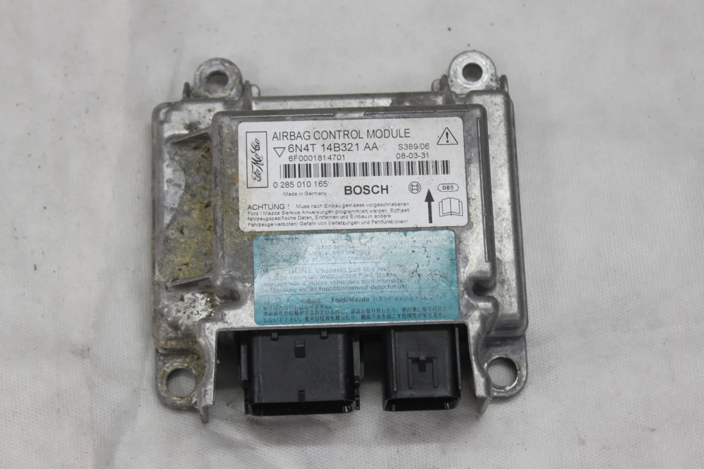 Блок управления аэрбегов 6N4T14B321AA Ford Focus 2