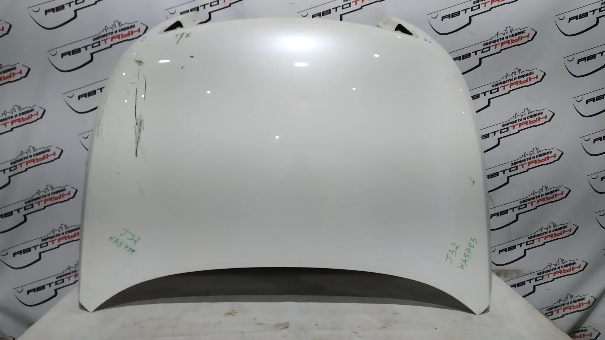 КАПОТ NISSAN TEANA J32 PJ32 TNJ32 F510MJN2MA белый, QAB KA8783