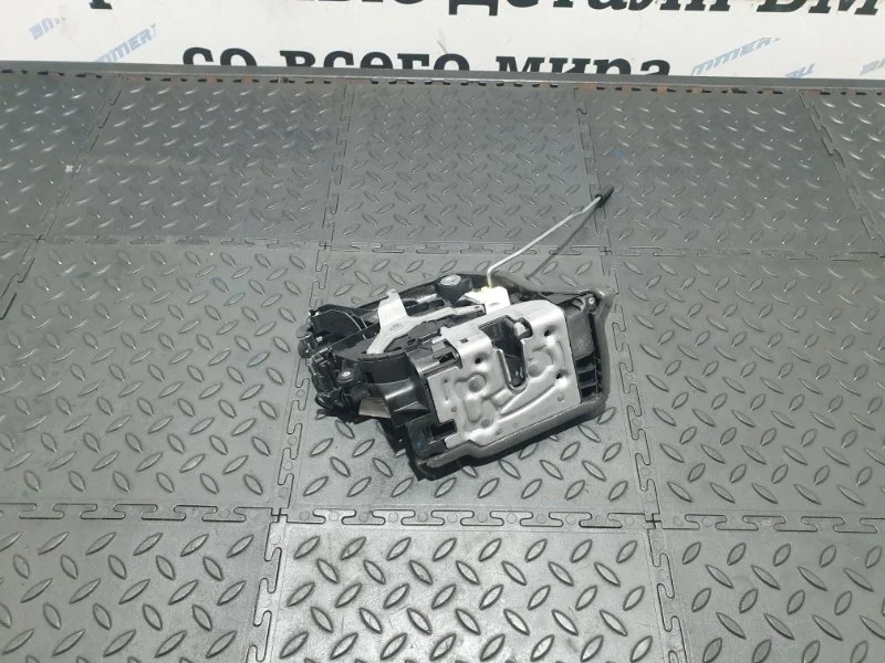 Замок двери Bmw X5 2015 51217281934 F15 N55B30A, передний правый