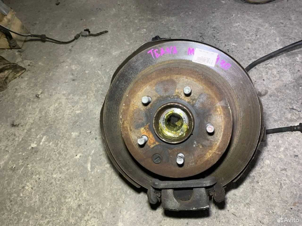 Суппорт тормозной задний Ниссан Теана J32 разбор