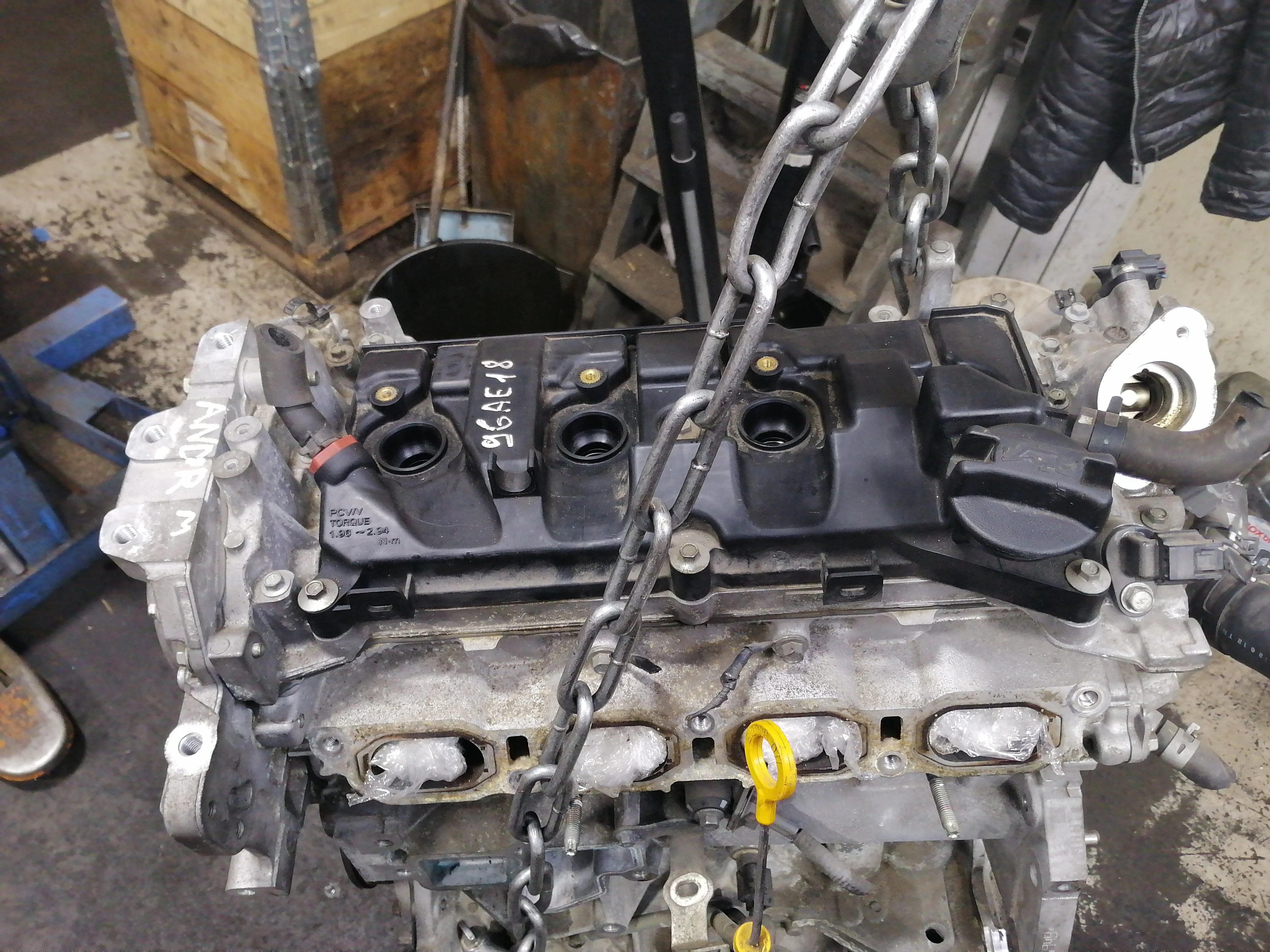 Контрактный двигатель Nissan MR20DD Цена без навесного. 14 дней на проверку.
