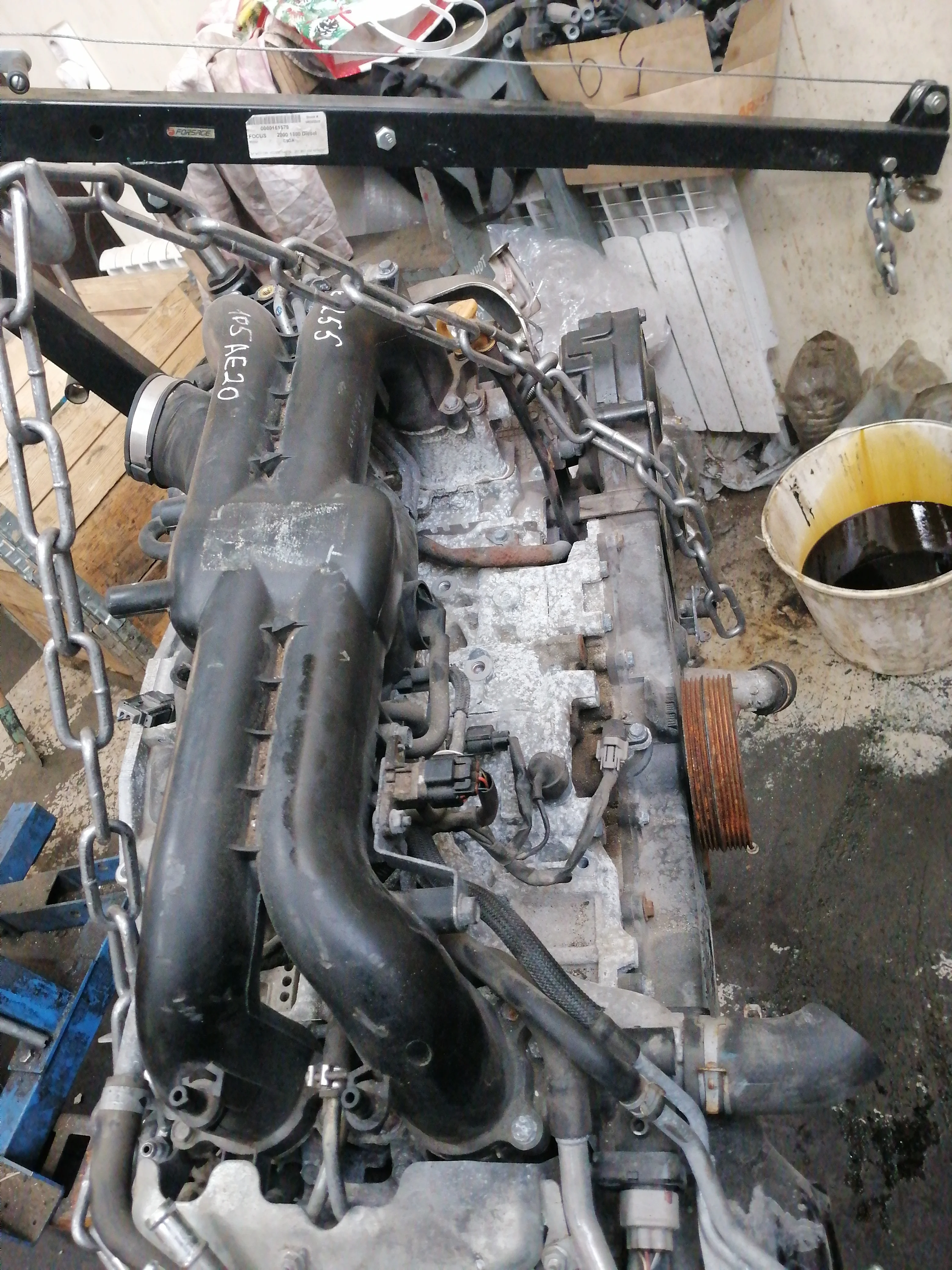 Контрактный двигатель Subaru EJ255 Цена без навесного. 14 дней на проверку.