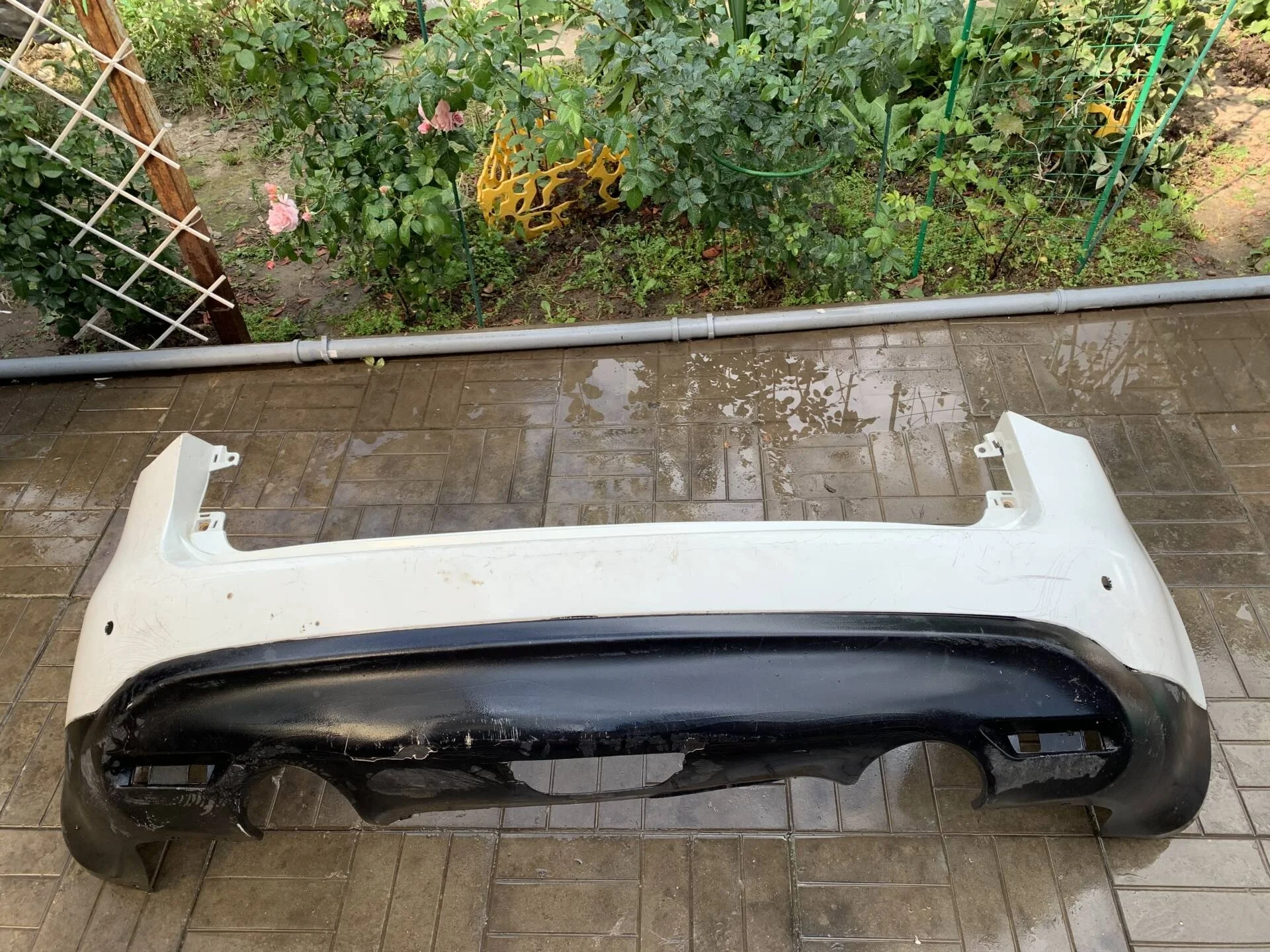 Бампер задний Infiniti FX S51 QX70 2013-2018г