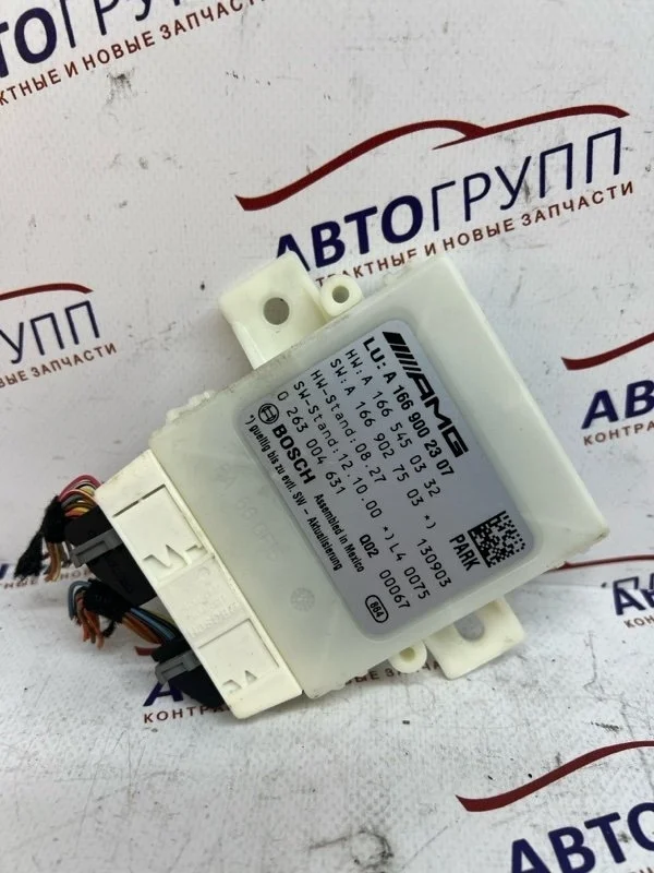 Блок управления парктроником MB GL550 2014 X166
