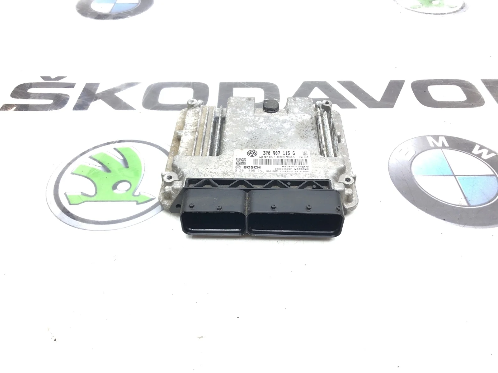 Блок управления двигателем Skoda Octavia 2012 3T0907115G A5 (1Z) 1.8 CDAB