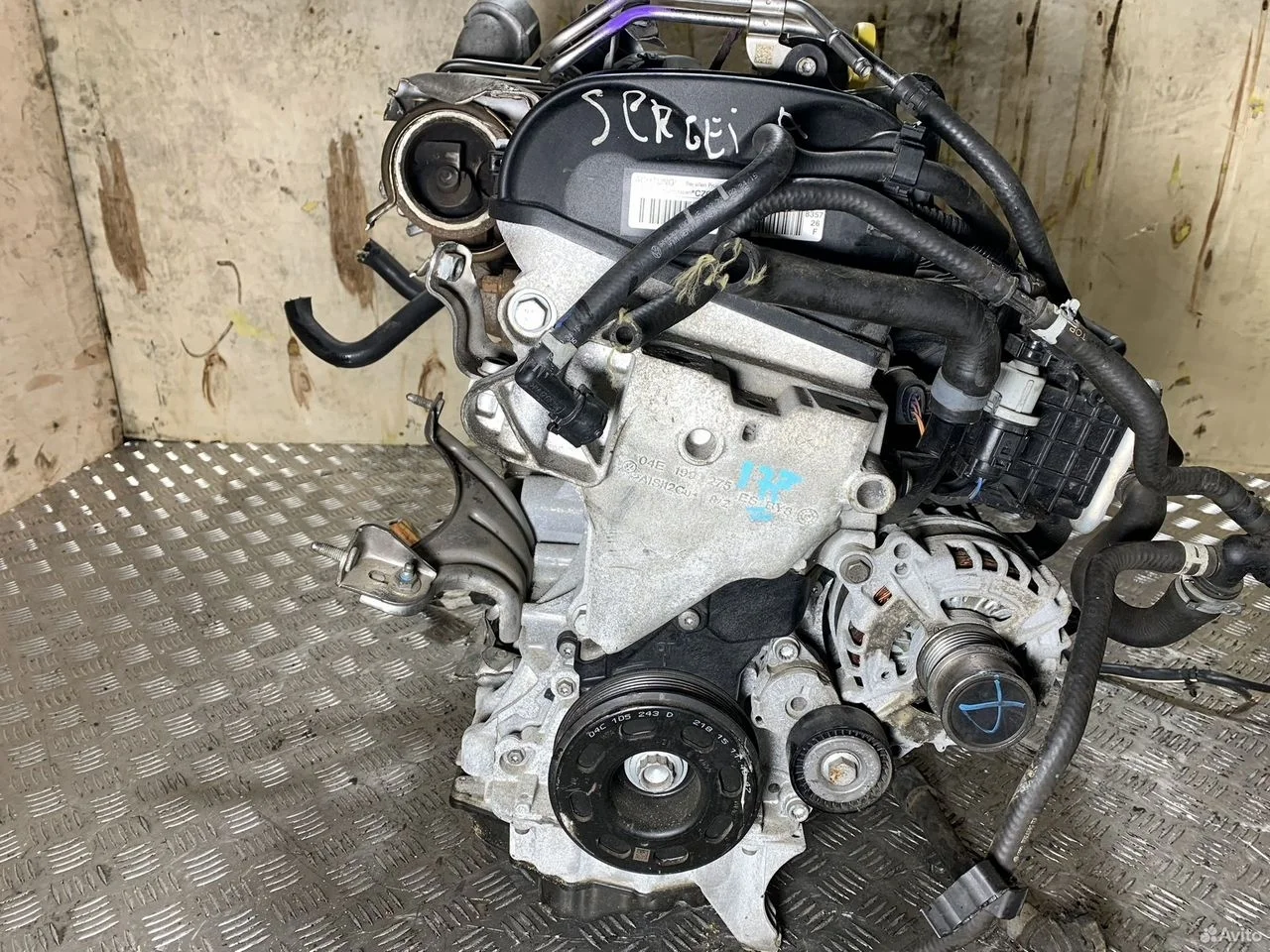 Двигатель 1.4 czc skoda octavia vw golf