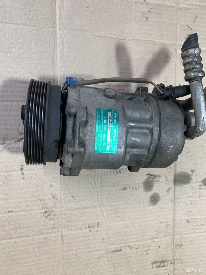 Компрессор кондиционера 7h0820803d vw transporter