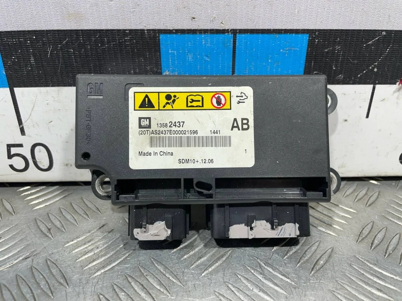 [Б/У] Блок управления AIR BAG Opel Astra J [Код: 00346612 ]