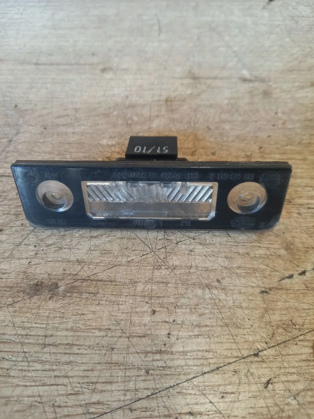 Фонарь подсветки номера Skoda Octavia II рестайлинг (2008—2013) 2012 3U/F8K