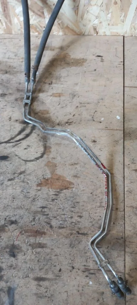 Трубка датчика давления выхлопных газов Volvo V50 I рестайлинг (2007—2012) 2010 Темно-серый