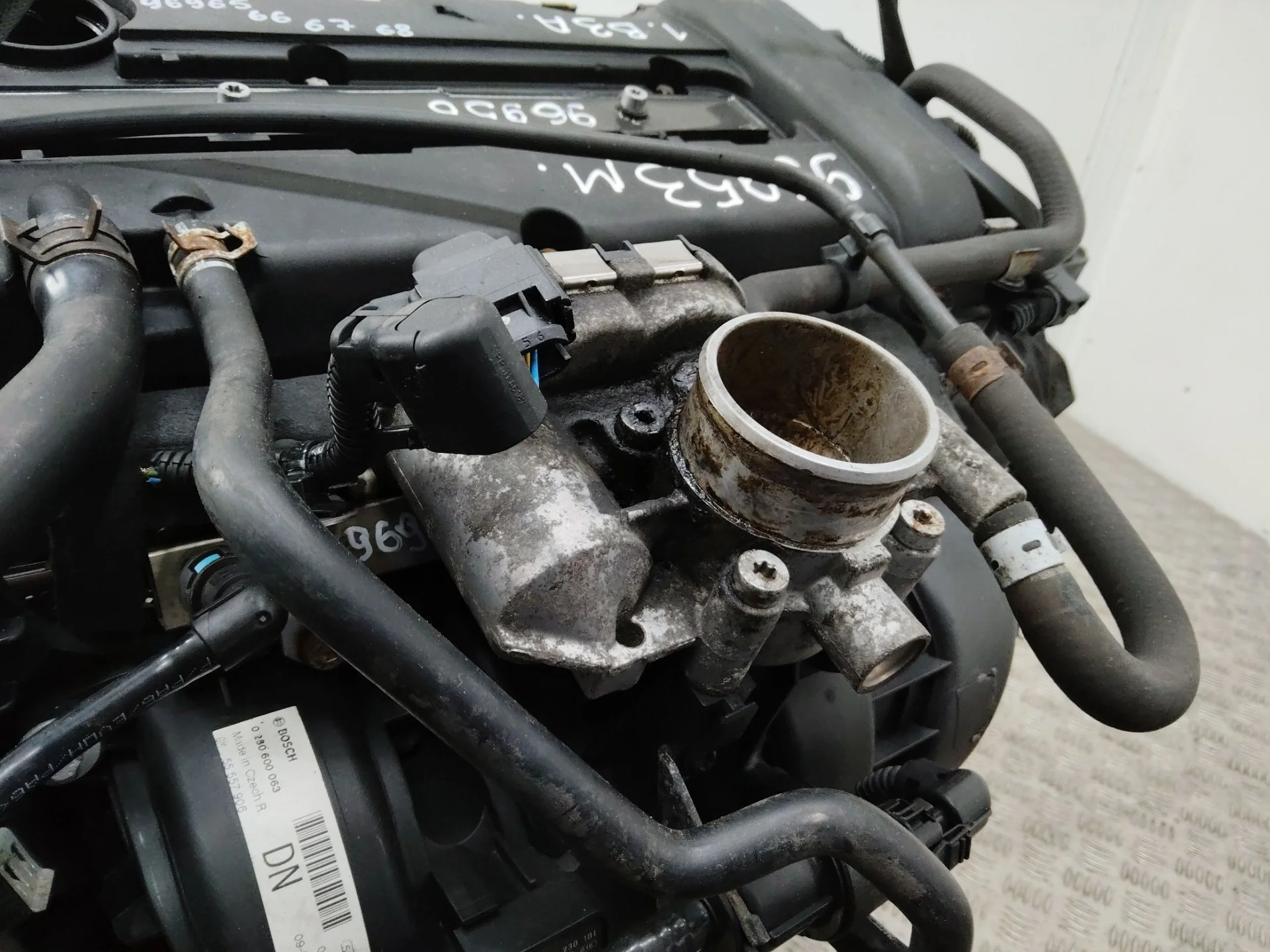 дроссельная заслонка Opel Corsa D