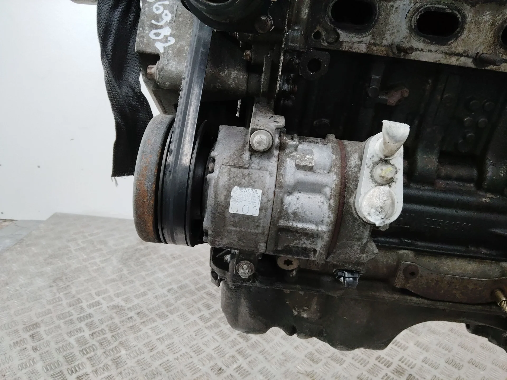 компрессор кондиционера Opel Corsa D