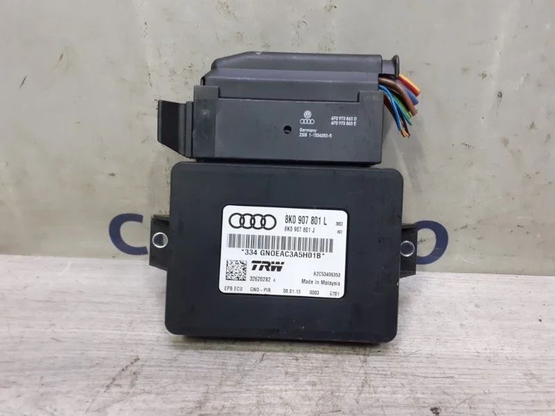 Блок управления стояночным тормозом Audi Q5 8K0907801L 8R 2.0T CNC