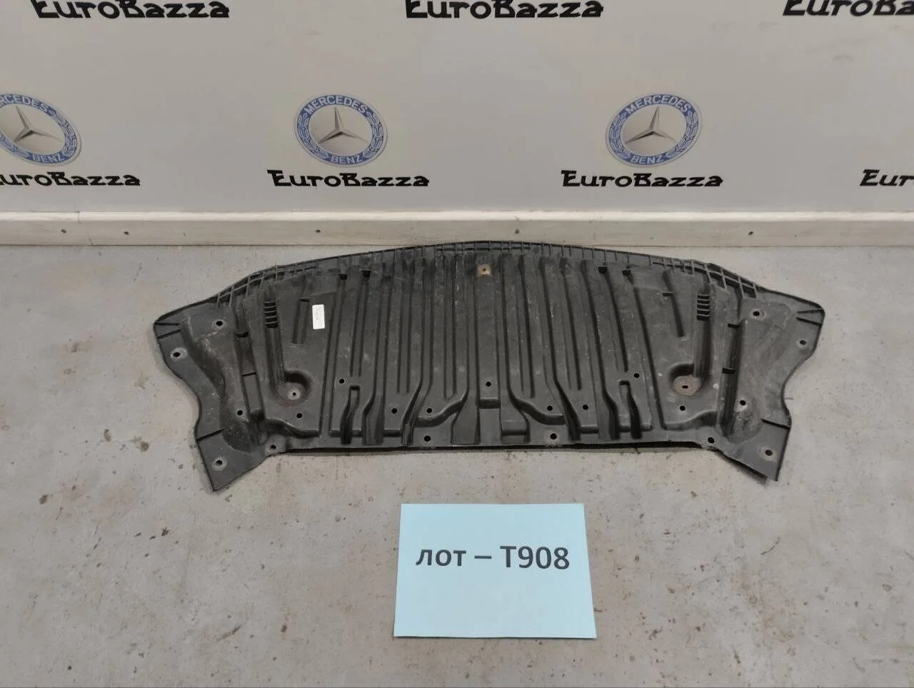 Защита переднего бампера Mercedes W218
