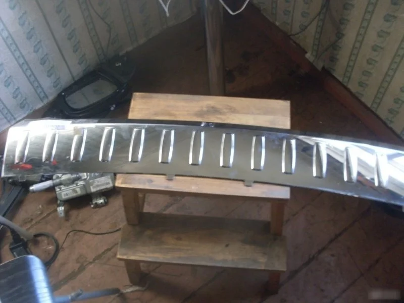 Накладка бампера Mercedes-Benz M-Class 1668852174 W166, задняя