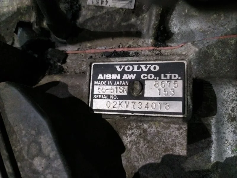 Акпп 55-51sn полный привод VOLVO S60 2003 RS