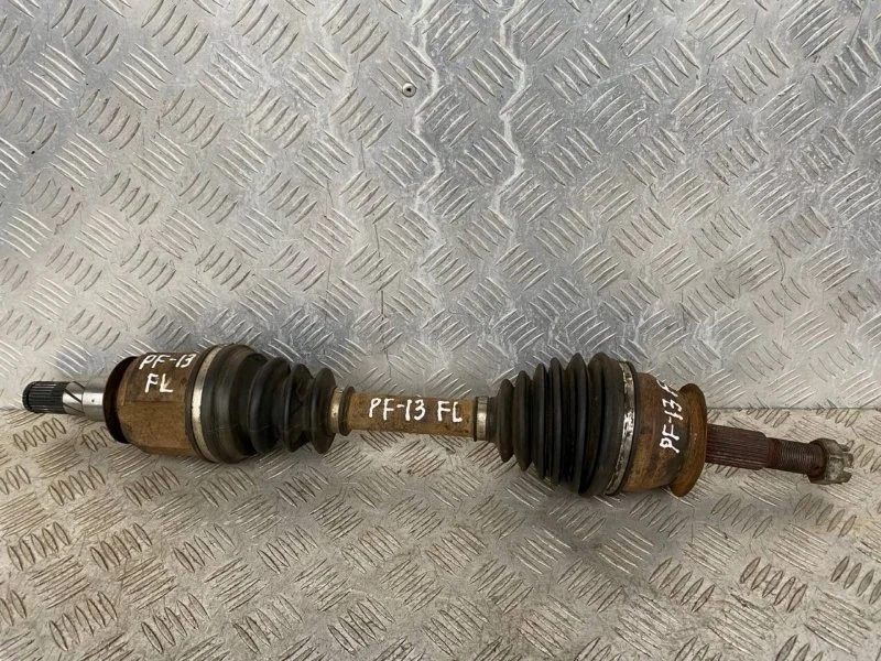 Полуось передняя левая (приводной вал, шрус) Nissan Pathfinder (R51M) 2004-2013 2008 Внедорожник