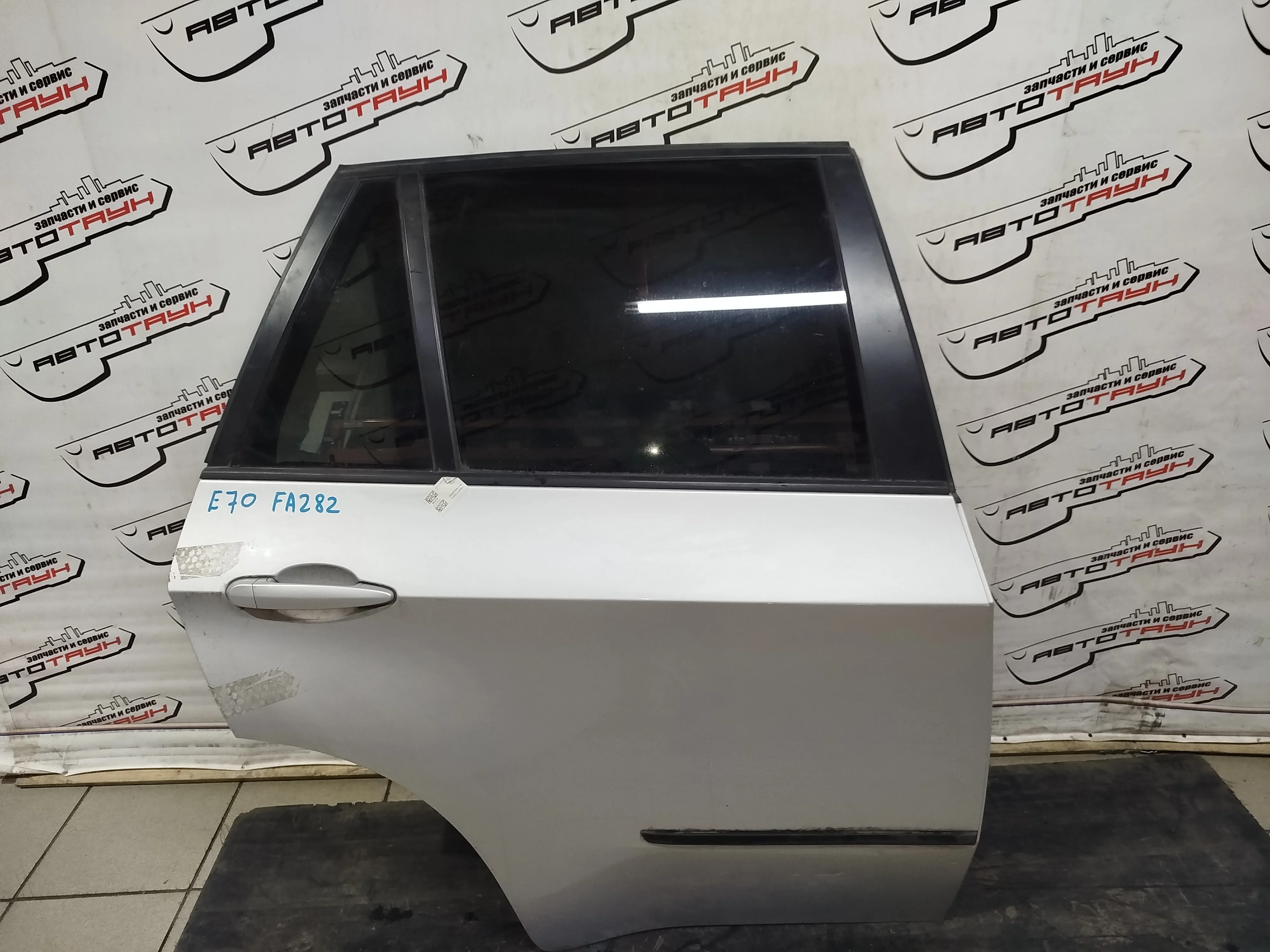 ДВЕРЬ BMW X5 E70 41527261482 ЗАДНЯЯ ПРАВАЯ серебро FA282