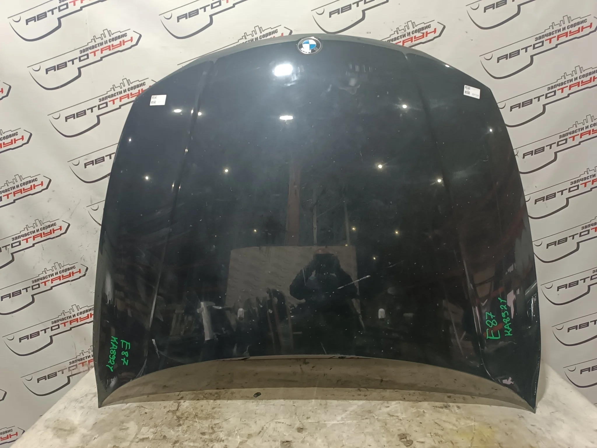 КАПОТ BMW 1-SERIES E81 E82 E87 E88 41627162102 черный KA8921