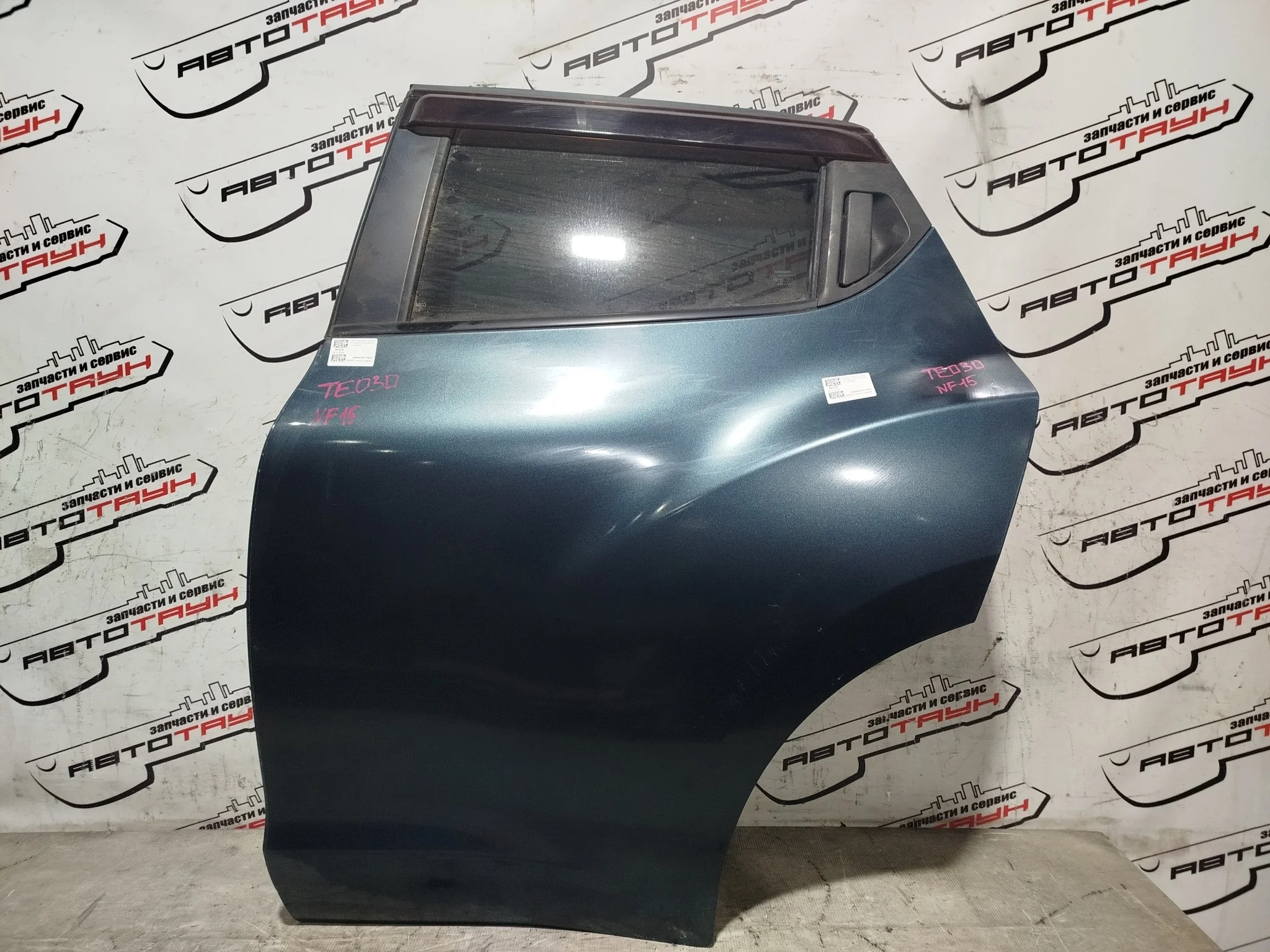 ДВЕРЬ NISSAN JUKE F15 NF15 YF15 H210A1KLMA ЗАДНЯЯ ЛЕВАЯ темно-серый, RAQ TE030