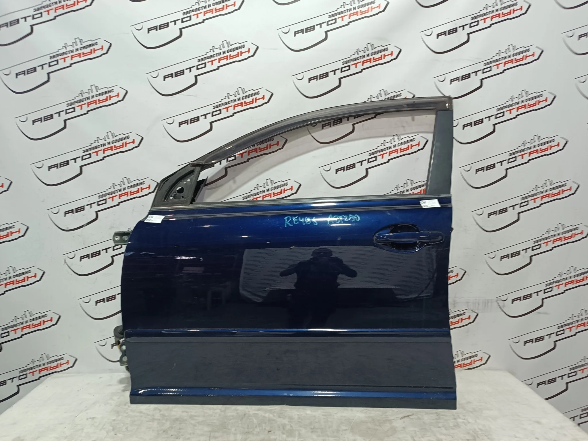 ДВЕРЬ TOYOTA AVENSIS ADT250 ADT251 AZT250 AZT250W AZT251 AZT251W AZT255 AZT255W CDT250 ZZT250 ZZT251 6700205050 ПЕРЕДНЯЯ ЛЕВАЯ БЕЗ СТЕКЛОПОДЪЕМНИКА темно-синий, 8S6 RE496