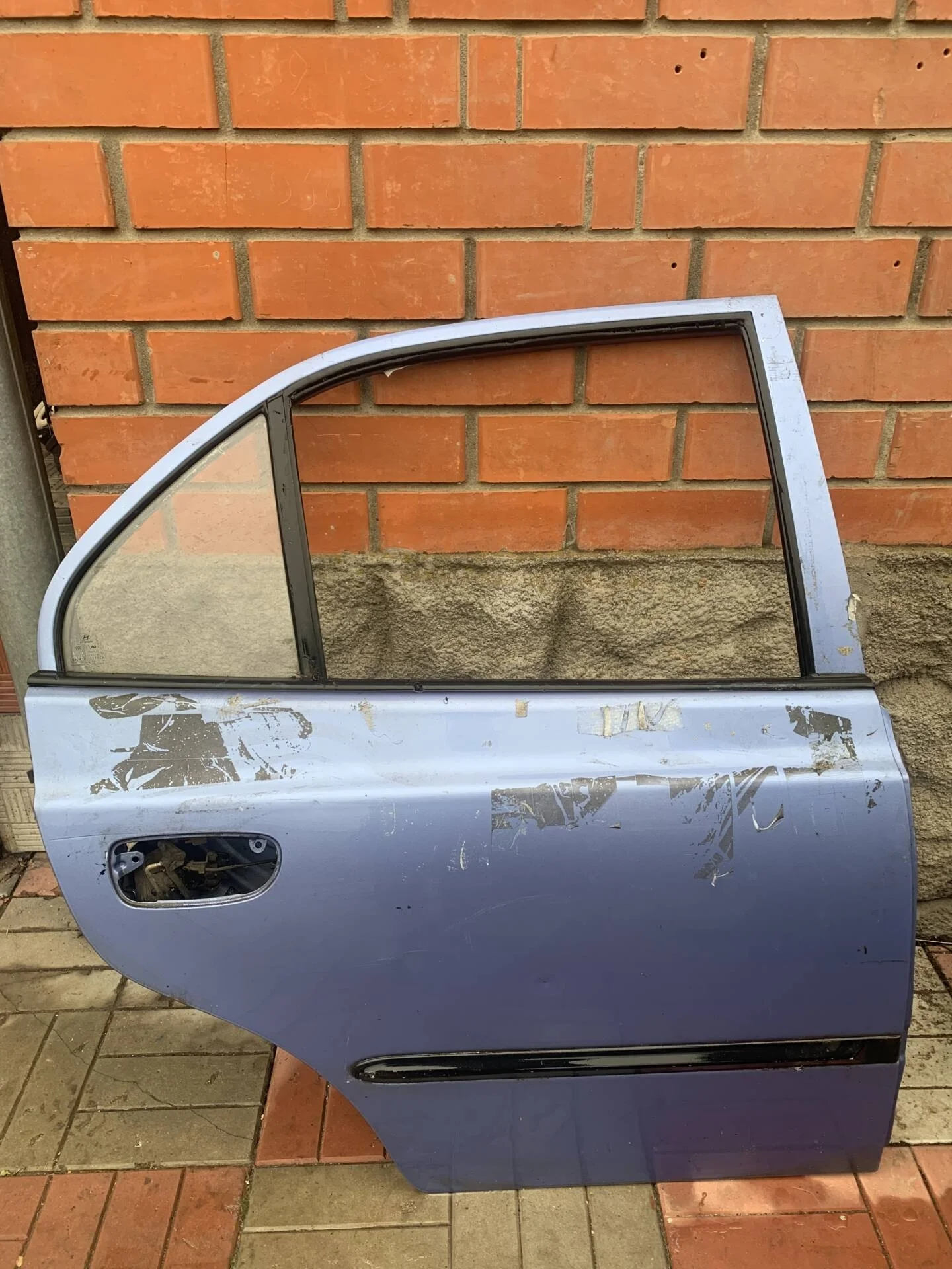 Дверь задняя правая Hyundai Accent 2 1999-2012г