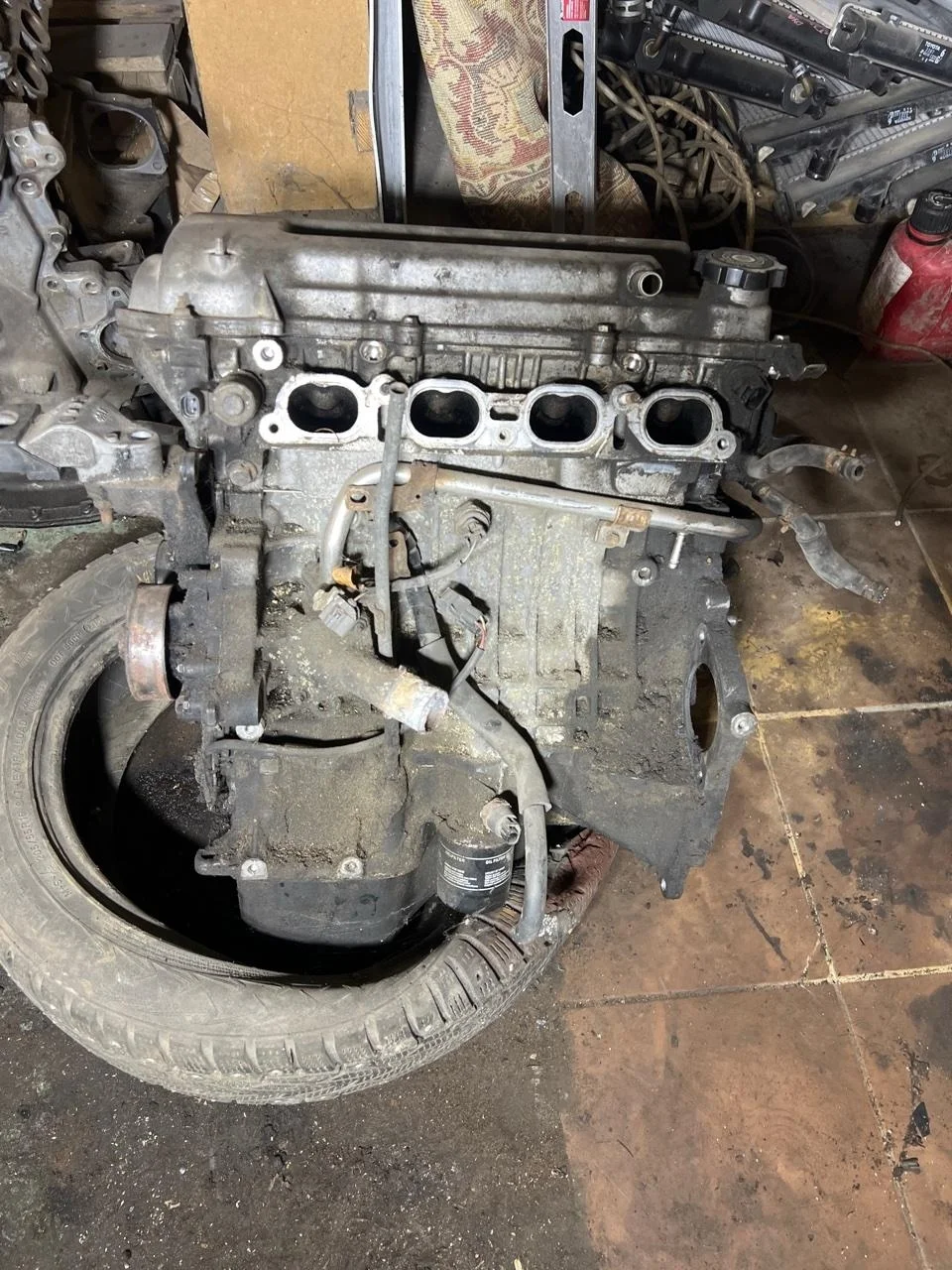 Двигатель Toyota Celica 2000 ZZT230