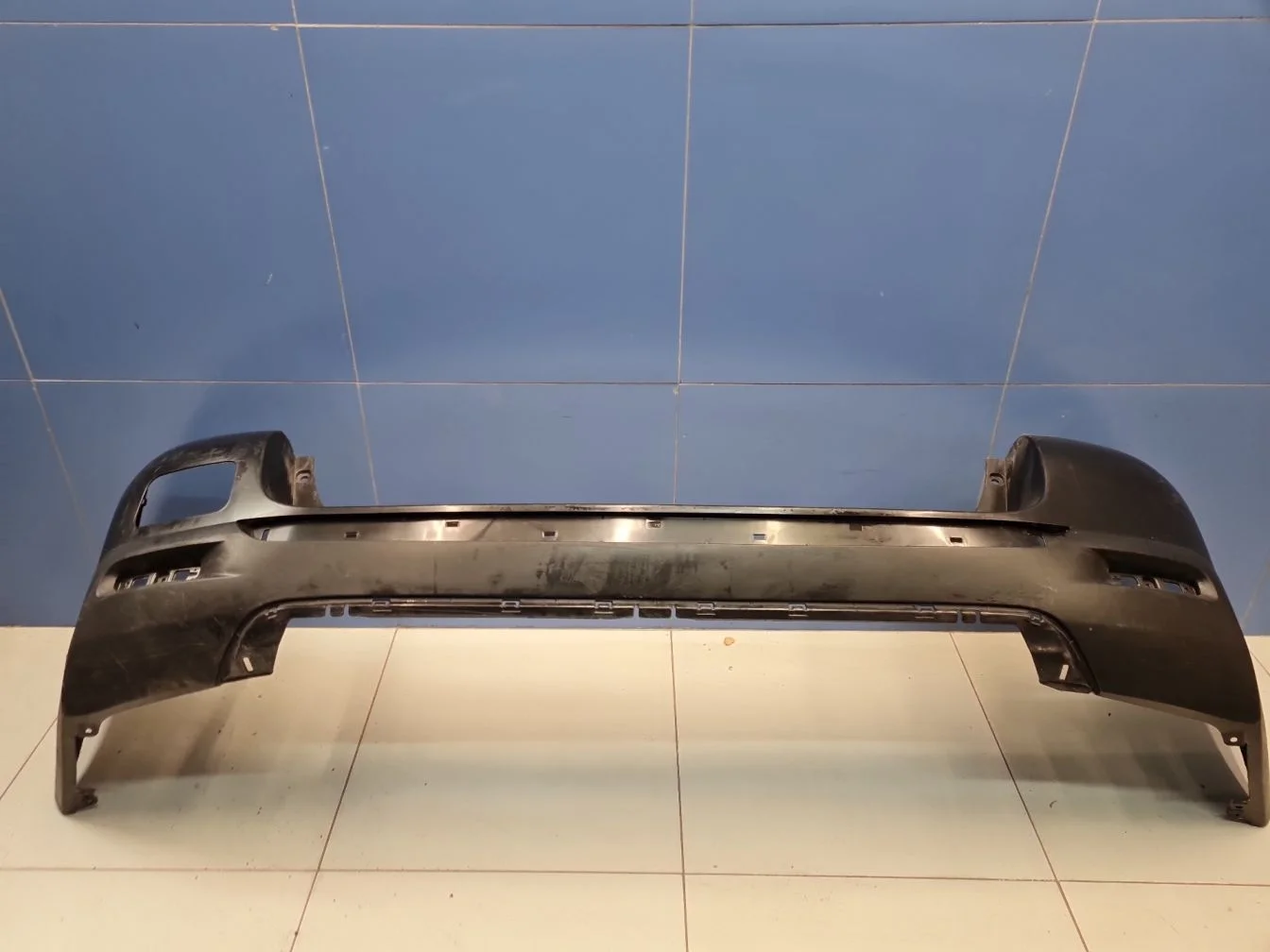 Бампер задний для Toyota Highlander U40 2007-2013