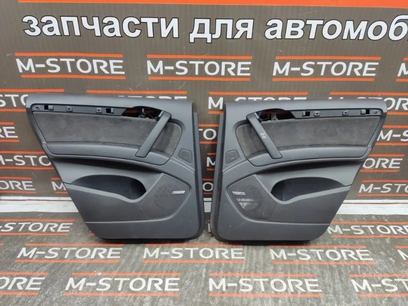 Обшивка двери Audi Q7 2008 4LB