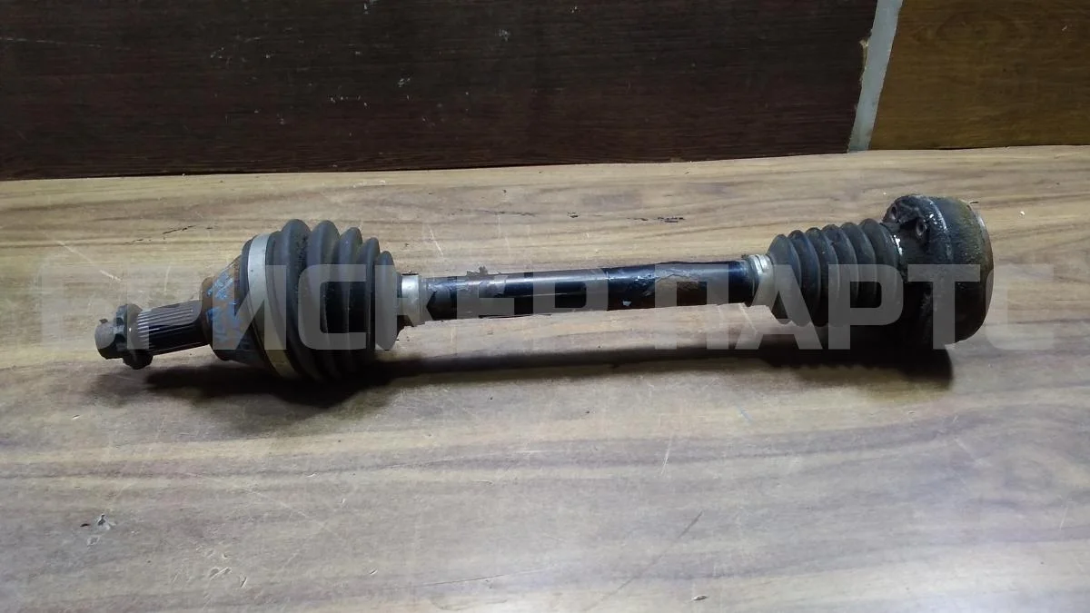 Привод передний лев Фольксваген Поло 5  Mk5 6R1