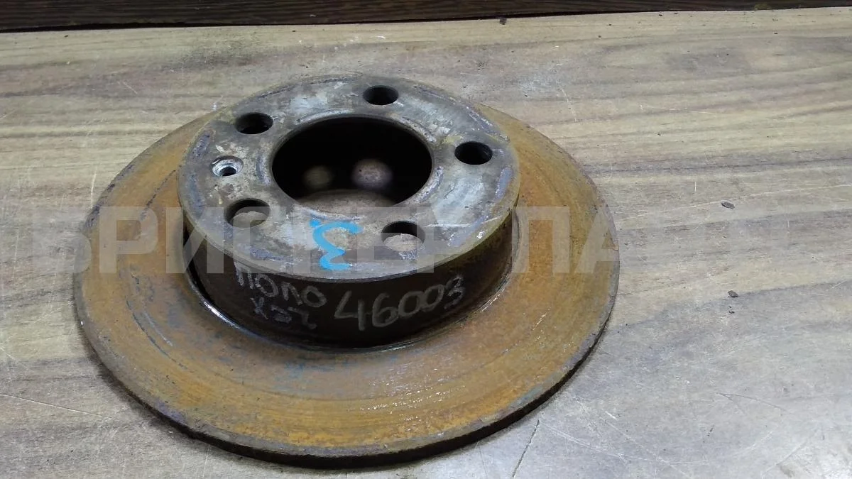Диск тормозной зад Фольксваген Поло 5  Mk5 6R1