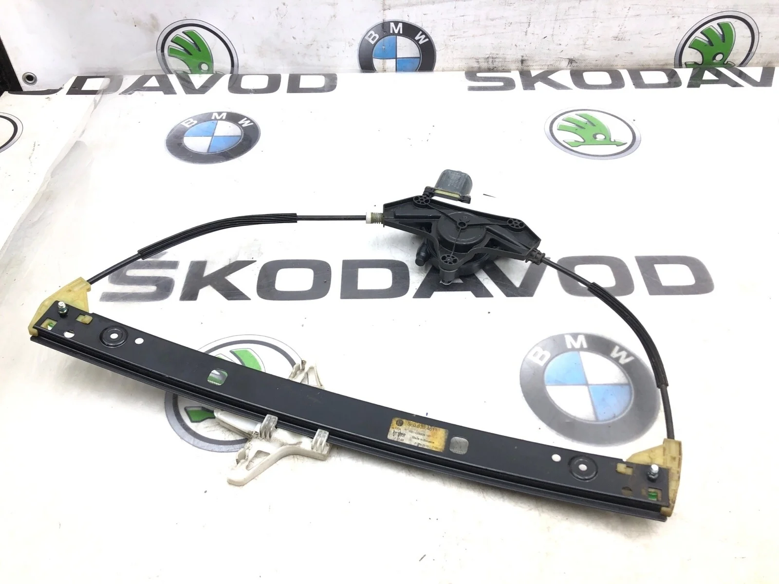 Стеклоподъемник Skoda Octavia Rs 2013 5E0839461 A7 (5E) 2.0 CUPA, задний левый