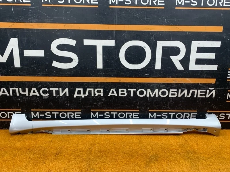 Накладка порог Audi A4 2007 B7/8E