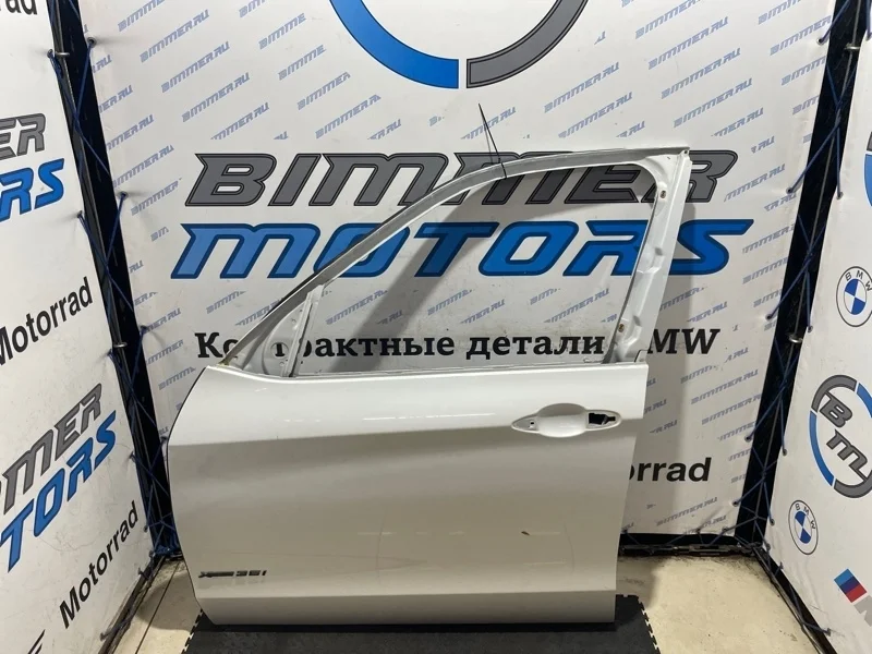 Дверь Bmw X5 2015 41517386737 F15 N55B30A, передняя левая
