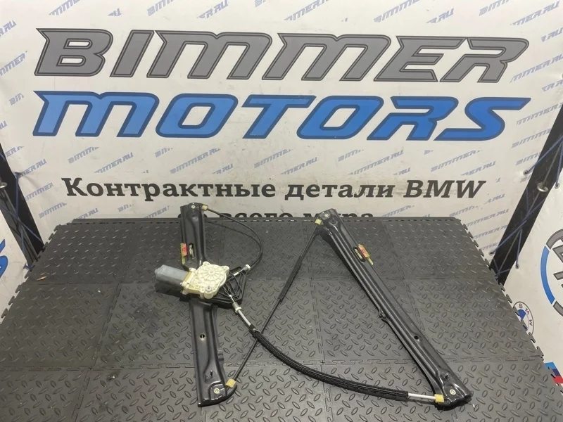 Стеклоподъемник Bmw X5 2015 51337286483 F15 N55B30A, передний левый