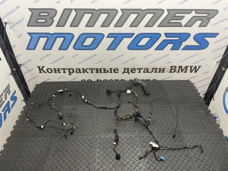 Проводка двери Bmw X5 2015 61129323452 F15 N55B30A, передняя левая