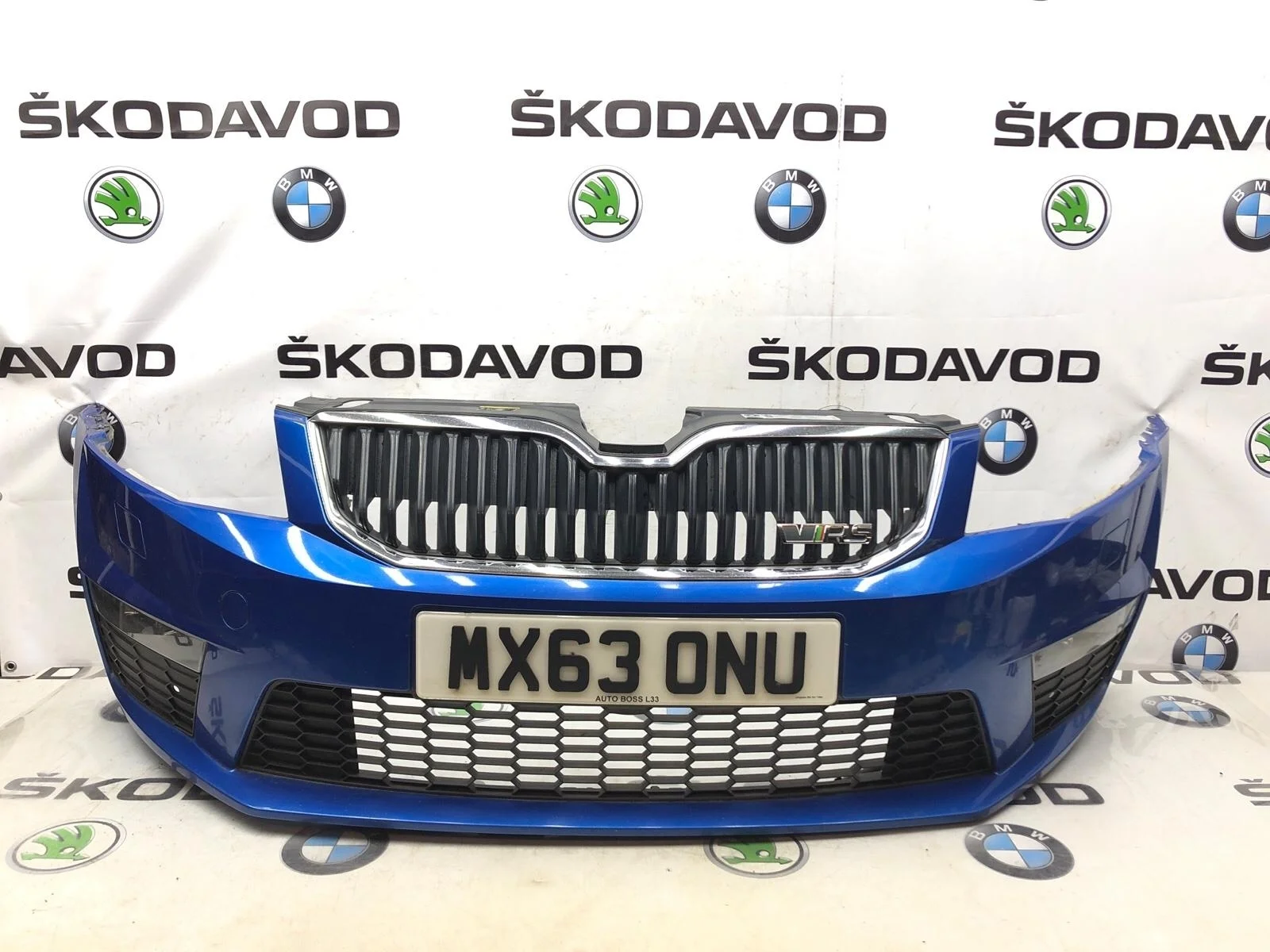 Бампер Skoda Octavia Rs 2013 5E0807221F A7 (5E) 2.0 CUPA, передний
