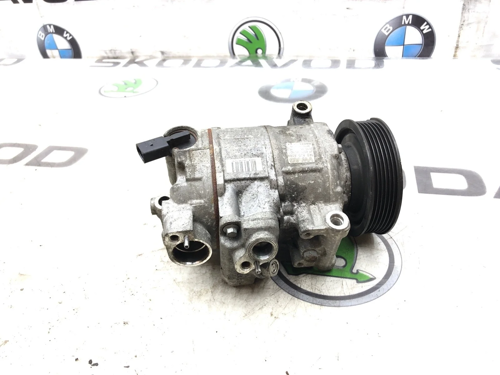 Компрессор кондиционера Skoda Octavia Rs 2010 1K0820808A A5 (1Z) 2.0 CCZA