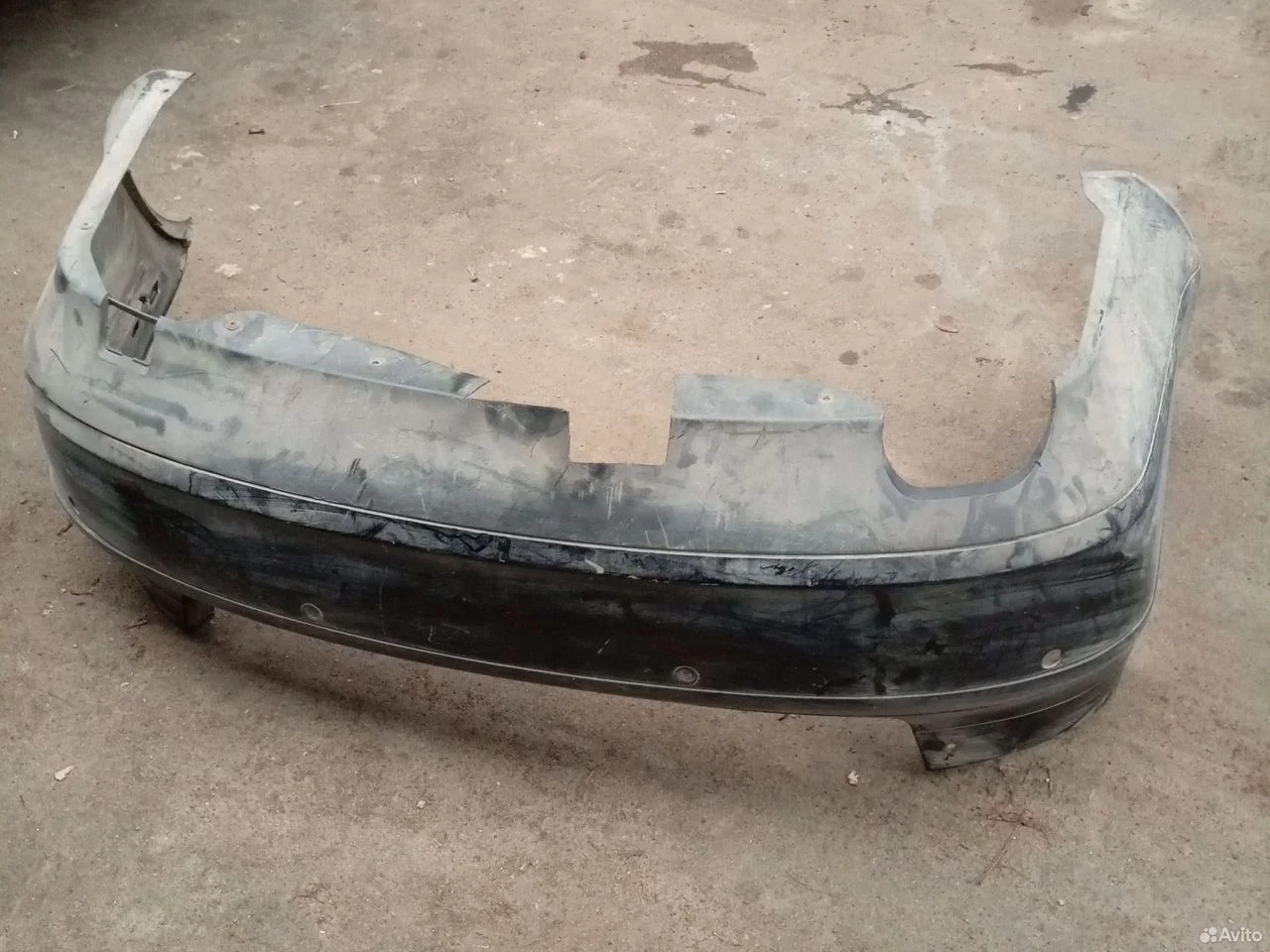 Задний бампер шкода октавия 2004г. 1z5807421