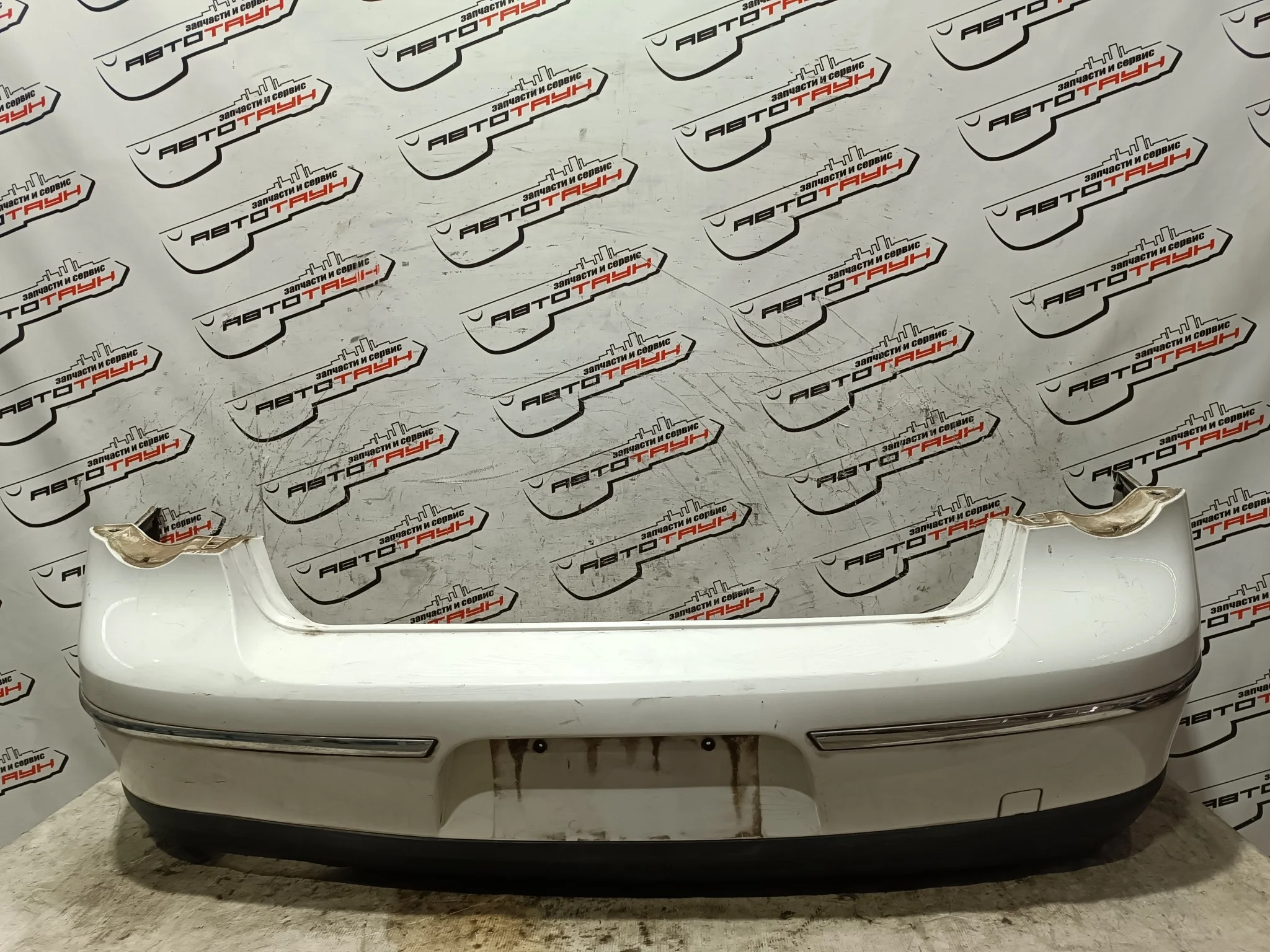 БАМПЕР VOLKSWAGEN PASSAT 3C2 B6 3C5807417H SEDAN ЗАДНИЙ белый, LB9A FA355
