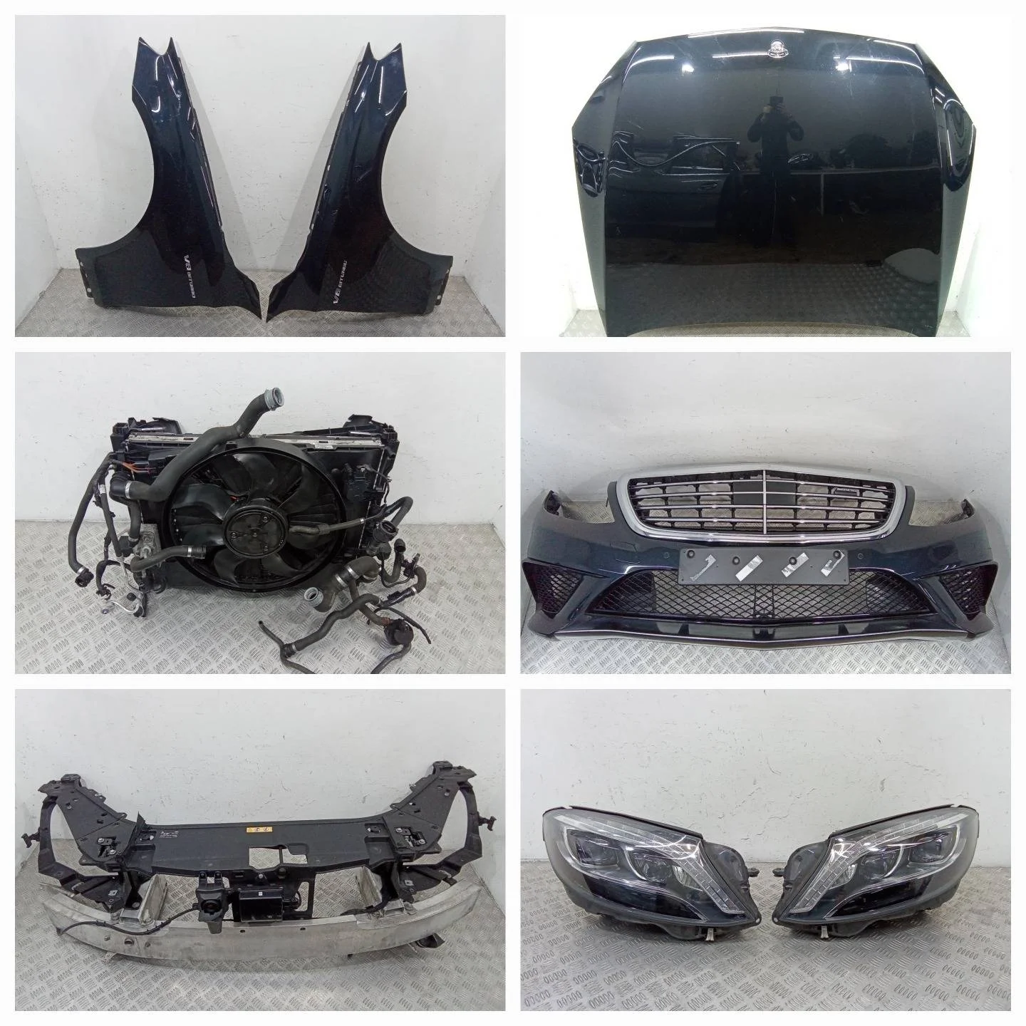 передняя часть (ноускат) в сборе Mercedes-Benz S W222