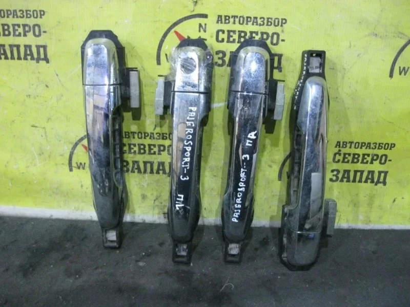Ручка двери Mitsubishi Pajero Sport 5716A032 KH 4D56U, задняя правая
