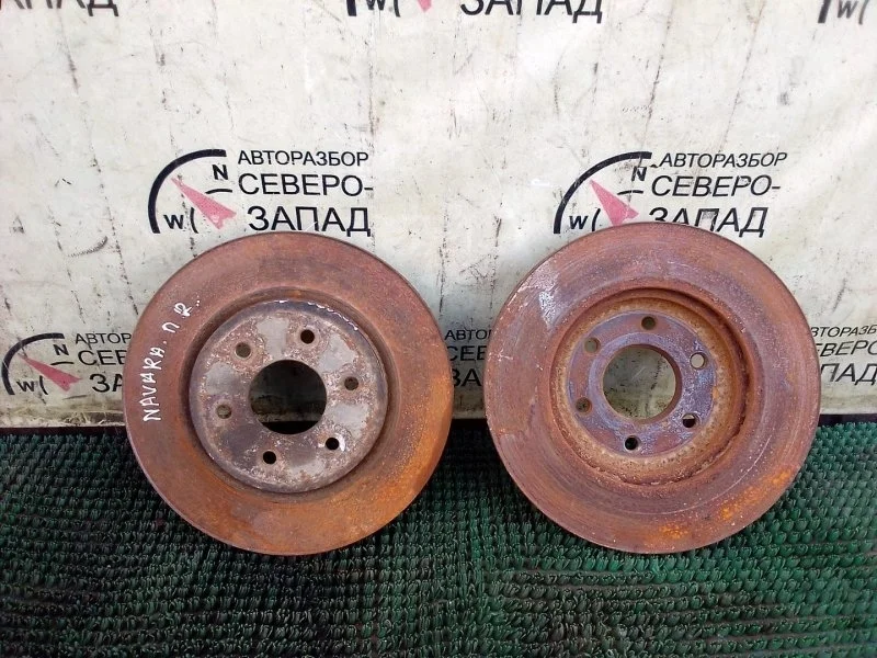 Диск тормозной Nissan Navara 40206EB320 D40 YD25DDTI, передний