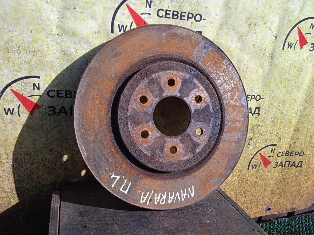 Диск тормозной Nissan Navara 2010 402065X00A D40M YD25DDTI, передний