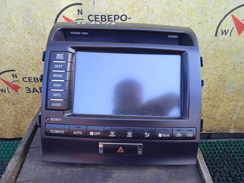 Дисплей мультимедиа Toyota Land Cruiser 2009 VDJ200
